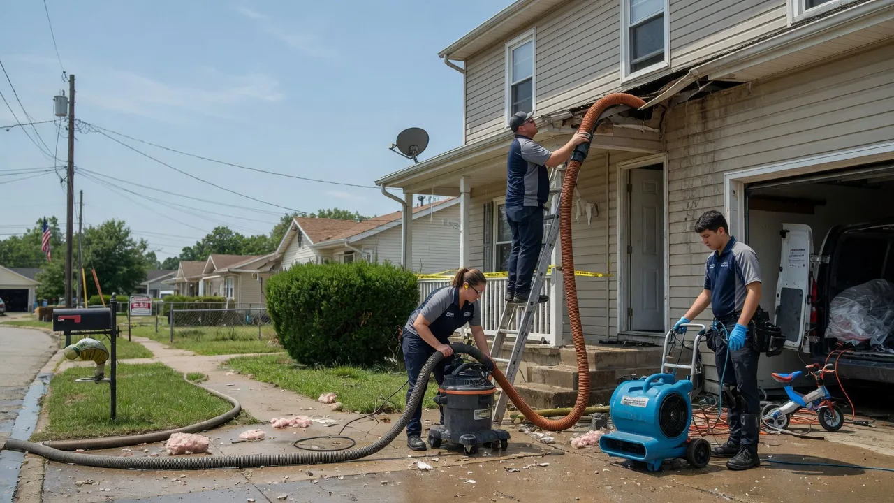 Water Damage Restoration in Saunemin, IL near me